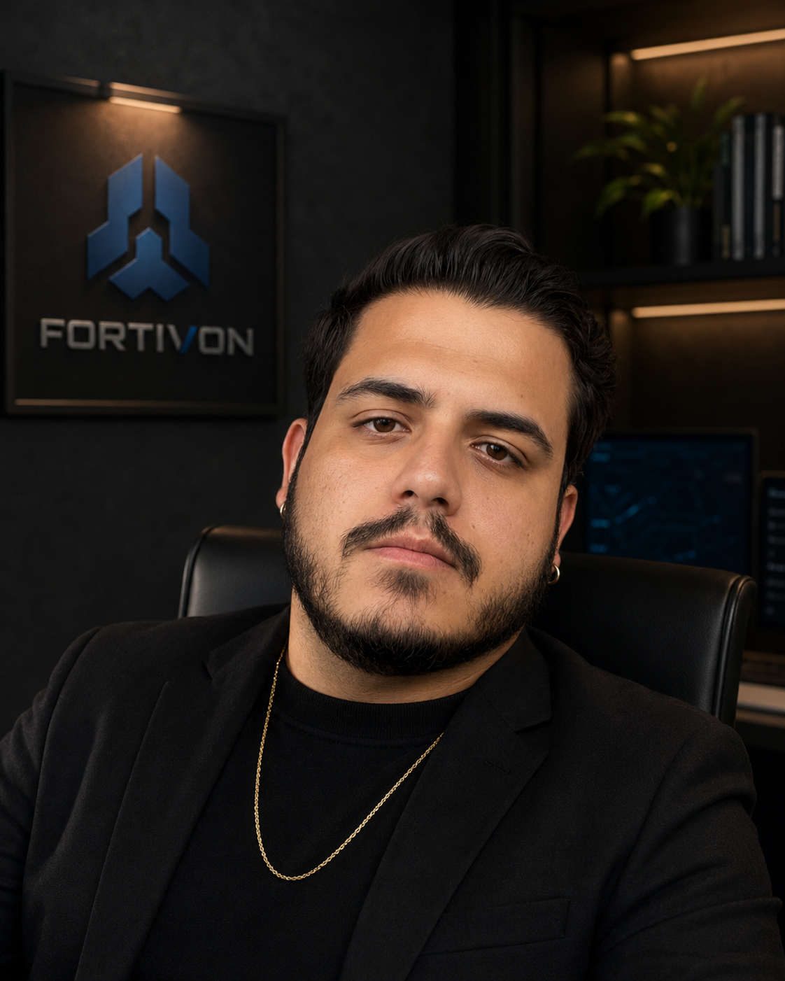 Fundador da FORTIVON Tecnologia em foto institucional autorizada.